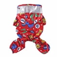 thumbnail image 5 of Dog Raincoat With Reflective Strap, Cartoon Animal & Star Print, Breathable Mesh Lining, Hooded Design - Pet Apparel For Small Medium Dogs, Waterproof Outdoor Jacket For Rainy, 5 of 7