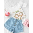thumbnail image 3 of Cute Baby Bunny W Glasses T-Shirt Toddler -Image by Shutterstock,  4 Toddler, 3 of 4