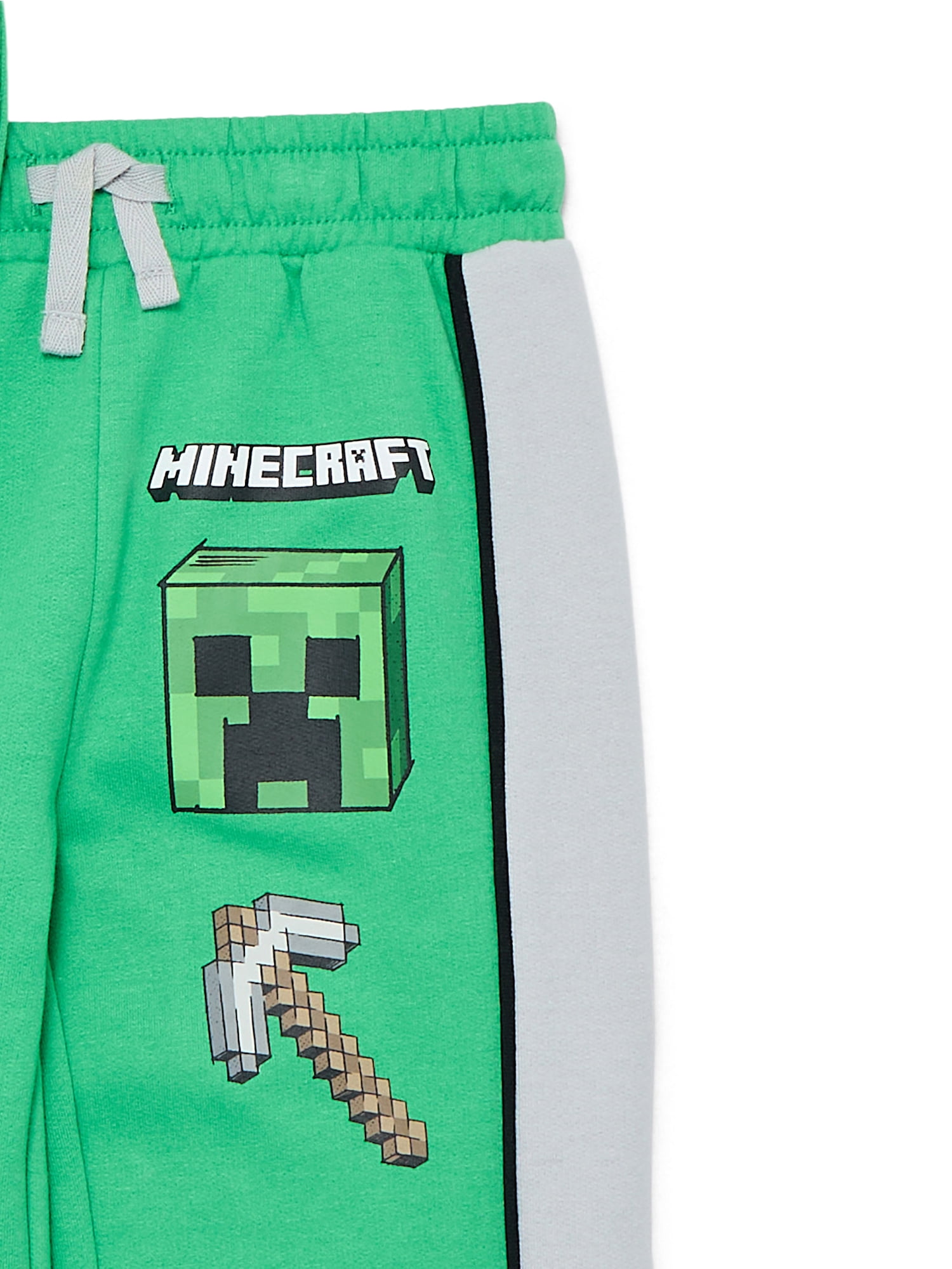 Minecraft Boys Graphic Sweatshirt and Jogger Pants Set, 2-Piece, Sizes 4-12
