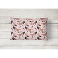 thumbnail image 2 of Watercolor Fashion Diva Shoes Canvas Fabric Decorative Pillow, 2 of 3
