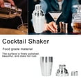 thumbnail image 4 of Wine Shaker, 6.9inch Stainless Steel Cocktail Shaker, Silver For Bartender Bar, 4 of 8