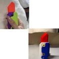 thumbnail image 3 of Cuchillo de rábano de gravedad 3D, juguete de descompresión de celebridades en línea, cuchillo de salto directo, cuchillo de plástico, versión Q, cuchillo súper lindo, naipes edc, 3 of 4