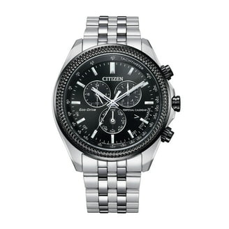 Citizen Chronograph Eco-Drive Black Dial Men's Watch CA0438-52E