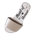 thumbnail image 3 of Zapatillas De Boda Con Punta Abierta Favor De Fiesta De La Dama De Honor De La Novia Gris EUR 36 Sunnimix Zapatillas de boda, 3 of 8