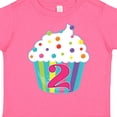 thumbnail image 4 of Inktastic 2nd Birthday Cupcake Boys or Girls Toddler T-Shirt, 4 of 5