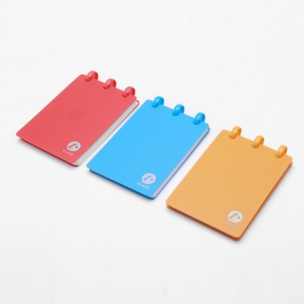 KWtrio Portable Mini A7 Refillable Hardcover Writing Journal Notebook