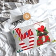 thumbnail image 5 of Fuzoiu Christmas Gnome With Love Print Pillow Case with Hidden Zipper,Pillow Covers,Soft and Comfortable Pillowcase-16"x24", 5 of 6