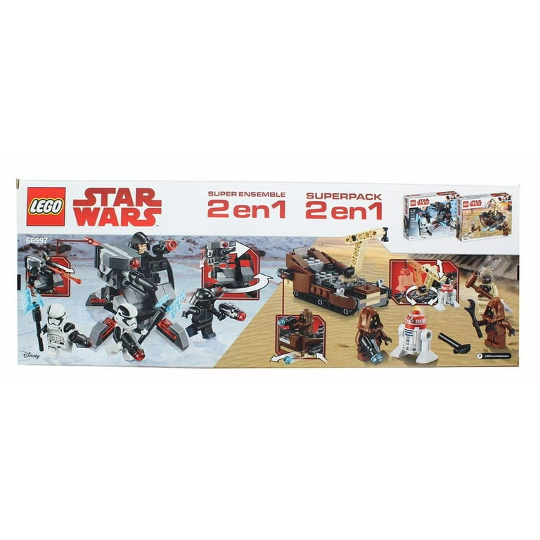 感謝の声続々！ LEGO Star Wars 66597 Super Battle Pack 2 in 1