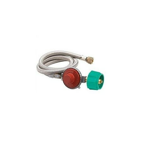Bayou Classic Replacement Stainless Braided Hose (10 PSI)