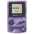 thumbnail image 1 of Game Boy Couleur Atomique Violet avec Couvercle de Pile Assorti (Remis à Neuf), 1 of 4