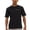 Black, variant on Champion Men's Short Sleeve Rash Guard, UPF 50+ Quick Dry Swim Shirt