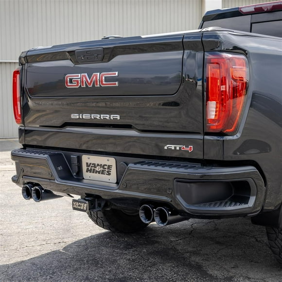Vance and Hines Exhaust System Kit 49857 HoleShot Series Cat Back System; 304 Stainless Steel; With Muffler; 3 Inch To 2-1/2 Inch Pipe Diameter; Single Exhaust With Quad Exit; Rear Exit