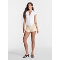 thumbnail image 2 of No Boundaries Studded Micro Shorts, 1.5'' Inseam, Women's Sizes XXS-XXL, 2 of 5