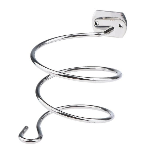 Soporte para de Pelo Montado en La Pared, Acero Inoxidable, de Pelo para Ahorrar Espacio en El Baño, Organizador de Rejilla para Colga Sunnimix Secador de cabello