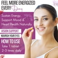 thumbnail image 4 of Exir Saffron Supplement – Eye Mood Heart & Stress Support – High Potency 30-mg Saffron wtih Safranal Memory Energy Digestive & well being, 120 Tablets, 4 of 8