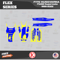 thumbnail image 3 of Kalair GFX Graphics Kit for Husqvarna FS450 SUPERMOTO (2019-2022) Flex Series, 3 of 5