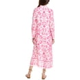 thumbnail image 2 of Sail to Sable womens  Caftan Maxi Dress, l, Pink, 2 of 3