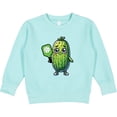 thumbnail image 2 of Inktastic Pickleball Funny Pickle Toddler Sweatshirt, 2 of 4