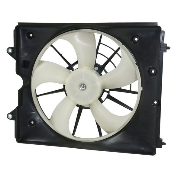 For Honda Odyssey 2018 19 20 21 22 2023 Radiator Fan Assembly Driver Side | Single Fan | Fan Blade | Motor | Shroud | Replacement For HO3115171 | 19030-RTE-A11, 19020-RV0-A01
