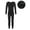 Type B Black, variant on Oyolan Thermal Underwear for Girls Thermal Long Johns Set Dance Training Costume Type A Nude 7-10