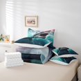 thumbnail image 5 of YST 3D Shark Comforter Set Ocean Sea Life Marine Animal Comforter Set, Twin Size (7 Count), 5 of 5