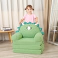 thumbnail image 4 of Sofá plegable para niños MOMCAYWEX Triceratops con espuma plegable, 4 of 6