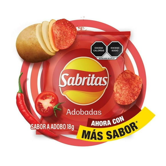 Papas fritas Sabritas adobadas 18 g
