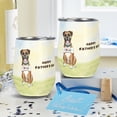 thumbnail image 4 of Cute Boxer Loves Dad Happy Father's Day 12oz Stainless Steel Wine Tumbler Insulated Cup with Lid Boxers Dog Lover Gifts Idea - 12008, 4 of 5