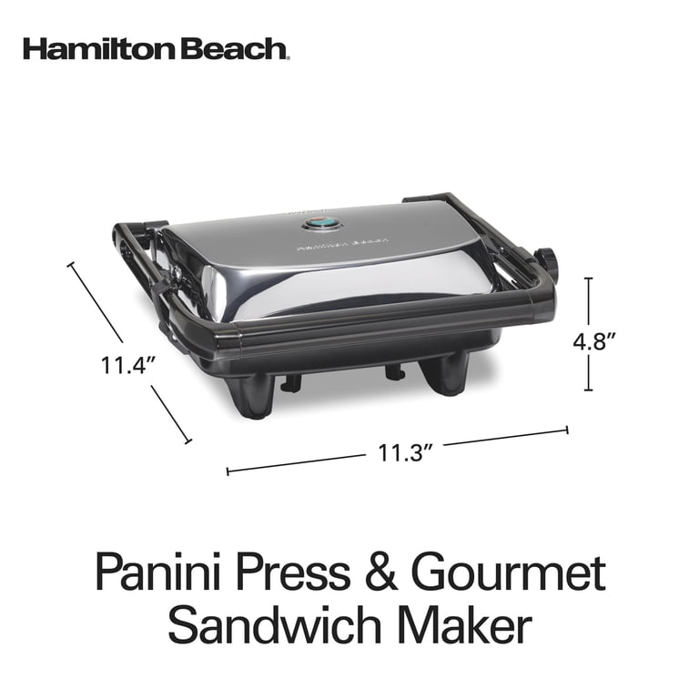 Hamilton Beach Panini Press Sandwich Maker and Electric Grill photo 8