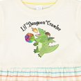 thumbnail image 4 of Inktastic Lil' Dungeon Crawler Cute Dragon Girls Baby Dress, 4 of 5