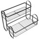 thumbnail image 3 of Black Iron Spice Rack for Kitchen Storage with Large Capacity and Stable Base, 3 of 4