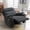 Dark Gray, variant on Bonzy Home Electric Power Recliner with USB Ports and Cup Holders Home Theater Seating Reclining Chair
