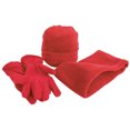 thumbnail image 1 of Result  Active Fleece Anti-Pill Winter Hat, Gloves & Neckwarmer Set, 1 of 2