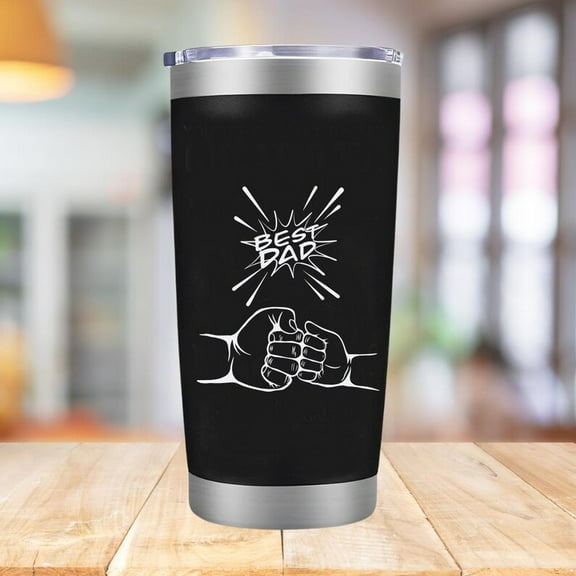 Father's Day Gift, Father's Day Mug, Best Dad Fist Bump Dad Mug, Dad Gifts, Coffee Mug for Dad, Dad Coffee Mug, Father Gift From Child 1 Fist - Black