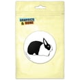 thumbnail image 1 of Dutch Rabbit Pinback Button Pin Badge, 1 of 2