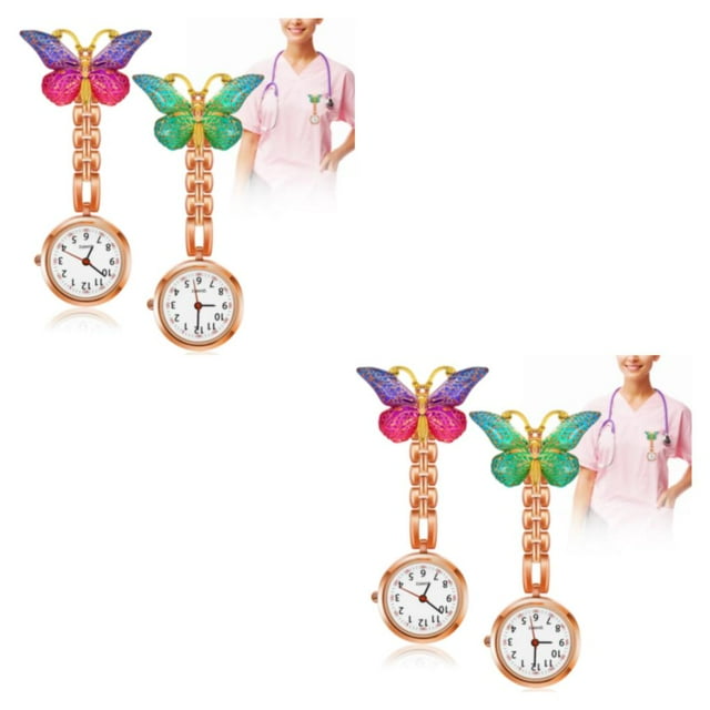 crativent 2 Pcs Montre de Poche Portable Accessoires pour Médecins 2ensemble