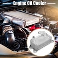 thumbnail image 3 of Unique Bargains 31201909 Automatic Engine Oil Cooler 11 Rows Silver Tone for Volvo C30 2007-2013 for Volvo V50 2005-2011, 3 of 8