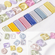 thumbnail image 5 of 5PCS Tarjeta de color de uñas Tarjeta de visualización de color-5 # Rectangular corrugado Ormromra CPB-DE-LYY402-5, 5 of 5