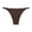 Brown, variant on Elainilye Fashion Womens Seamless Underwear Summer Thong Panties Yoga Silk Sports Quick-drying Elastic Briefs Underwear,Brown