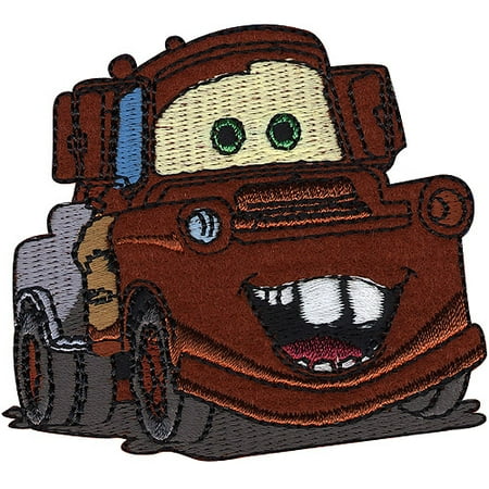 - Disney Cars Iron On Applique, Mater, 3
