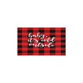 thumbnail image 2 of Red Plaid Kitchen Rugs and Mats Sets Of 2,Kitchen Decoration Rugs,Rubber Backing Non-Slip Floor Mat for Sink Washable Waterproof Laundry Room Runner Rugs, 2 of 7