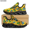 thumbnail image 1 of Zapatillas deportivas de moda para mujer con hermosos estampados de girasoles, clásicas, creativas, casuales, con control flexible, deportivas para mujer., 1 of 6