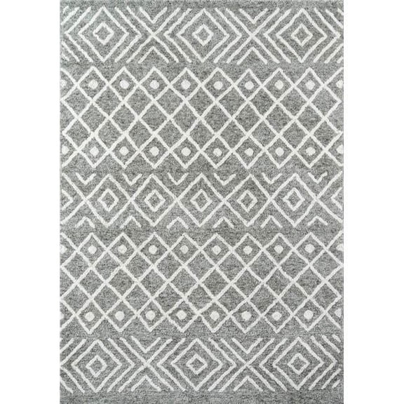 Momeni Margaux Polyester Machine Made Sage Area Rug 5' X 7'6"
