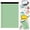 Green, variant on 1 Pcs 8" X 5" Colored Legal Pad Writing Pads Wide Ruled 50 Sheets, Writing Notepad Office Supplies for College Office Business(Hot Pink)