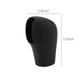 thumbnail image 4 of Universal Car Gear Shifter Knob Cover | Elastic Anti-Slip Protector for Automatic Models | 3.15x2.36 Inch | Black, Red, Blue & More, 4 of 8