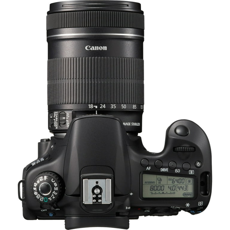 Canon EOS 60D 18 Megapixel Digital SLR Camera with Lens, 18