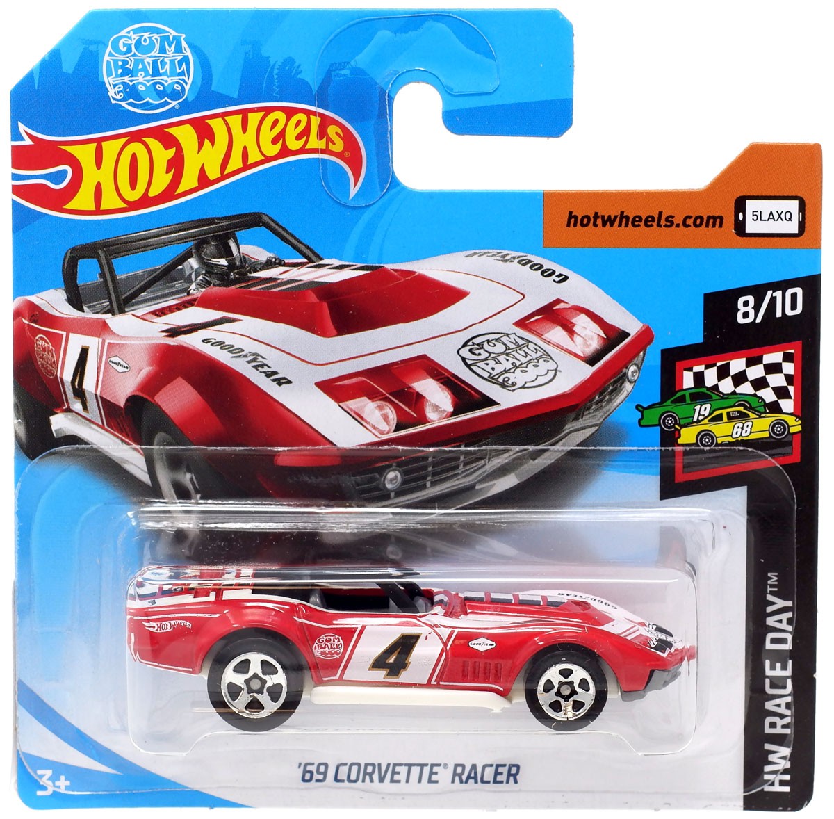 hot wheels 69 corvette racer