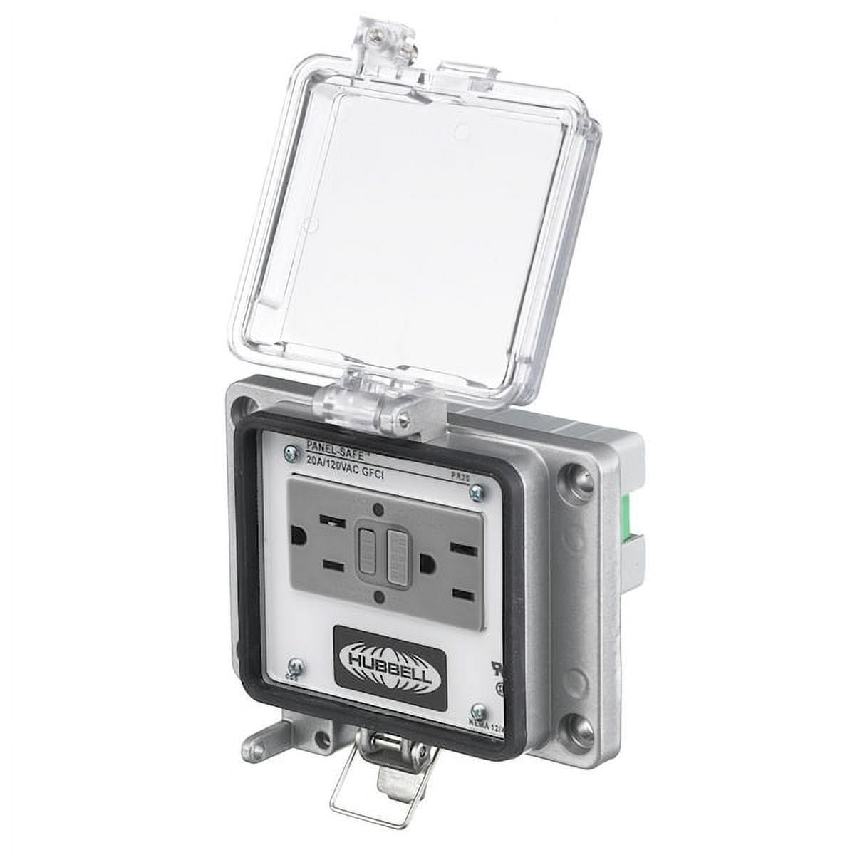 Hubbell Wiring Device-Kellems Access Port,GFCI Power,NEMA 12/4 PR20