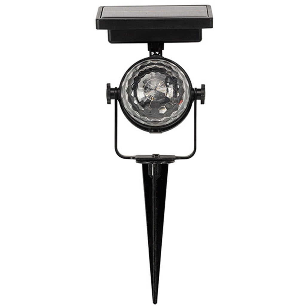 Outdoor Solar Garden Disco Ball Party Lights Portable Rotating Strobe ...