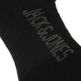 thumbnail image 4 of JACK&JONES Calcetines de tenis para niños, lote de 5 - JACBASIC LOGO TENNISSOCK, mezcla de algodón, logotipo Negro 33-37, 4 of 4